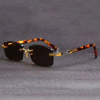 Zafiris UV400 Rimless Sunglasses