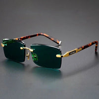 Zafiris UV400 Rimless Sunglasses