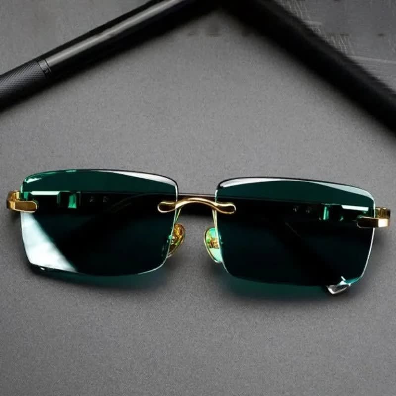 Zafiris UV400 Rimless Sunglasses