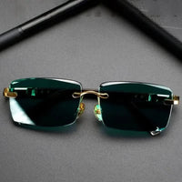 Zafiris UV400 Rimless Sunglasses