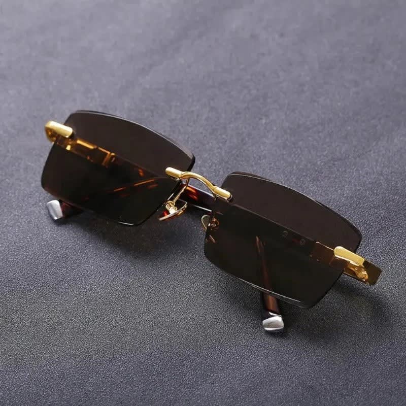 Zafiris UV400 Rimless Sunglasses_4