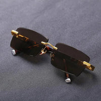 Zafiris UV400 Rimless Sunglasses