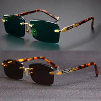 Zafiris UV400 Rimless Sunglasses