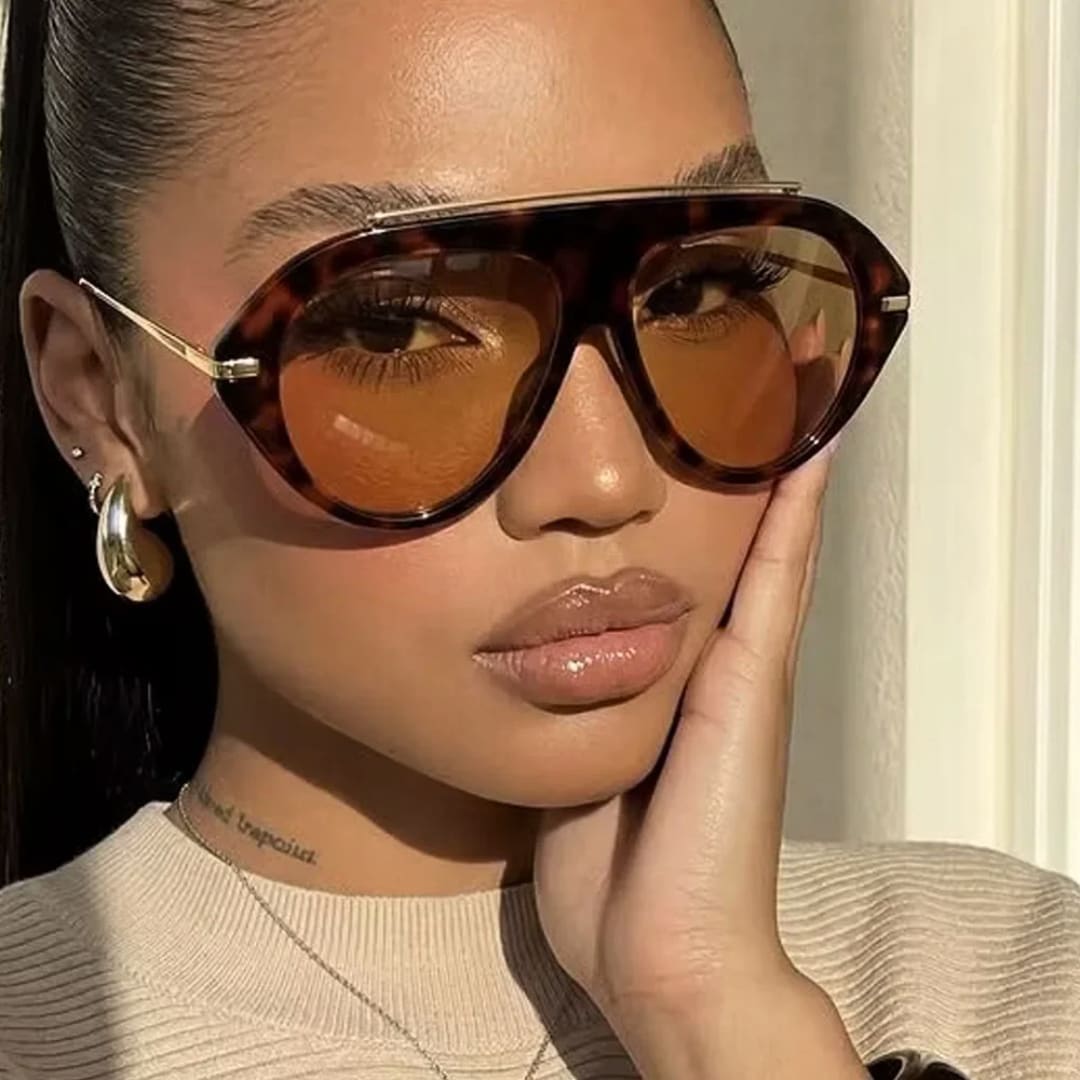 Photios UV400 Aviator Sunglasses