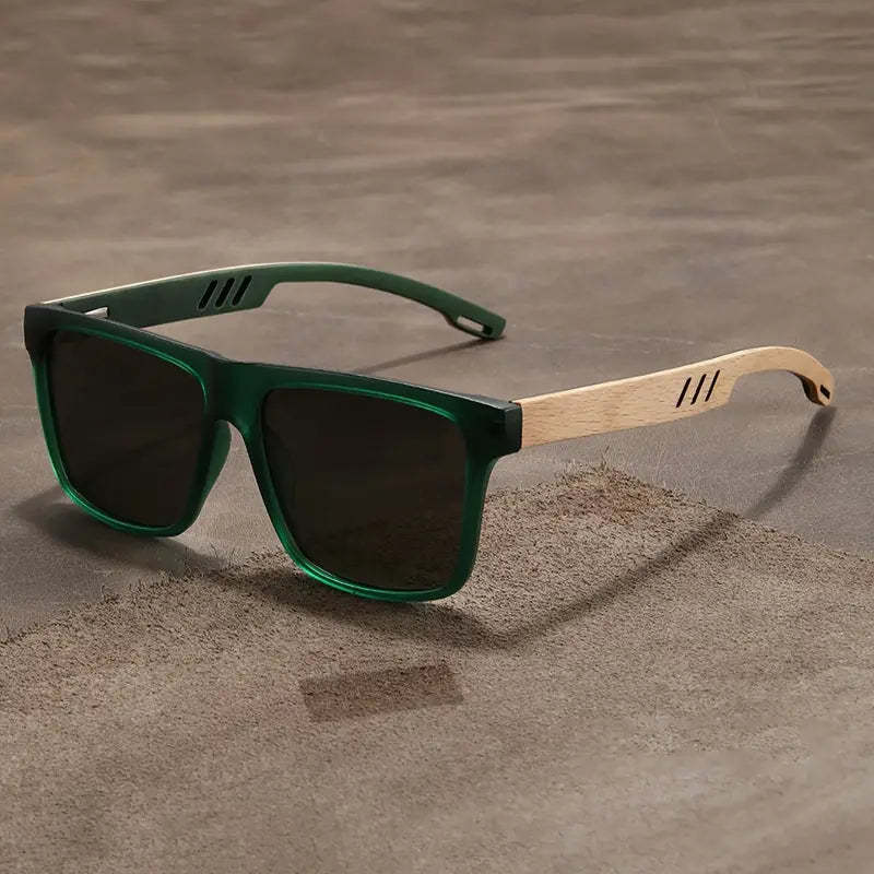 Lucius Polarized Round Sunglasses