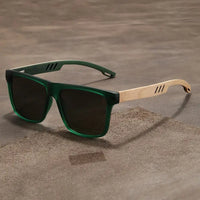 Lucius Polarized Round Sunglasses