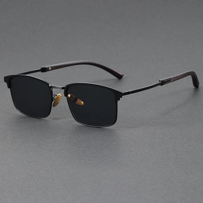 Meriones Polarized Browline Sunglasses