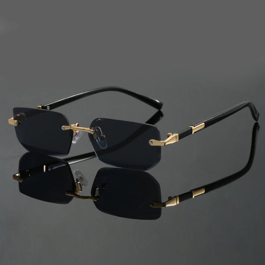 Lysander UV400 Rimless Sunglasses