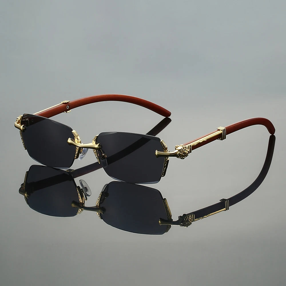 Damon UV400 Rimless Sunglasses