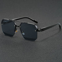 Hephaestus UV400 Rimless Sunglasses