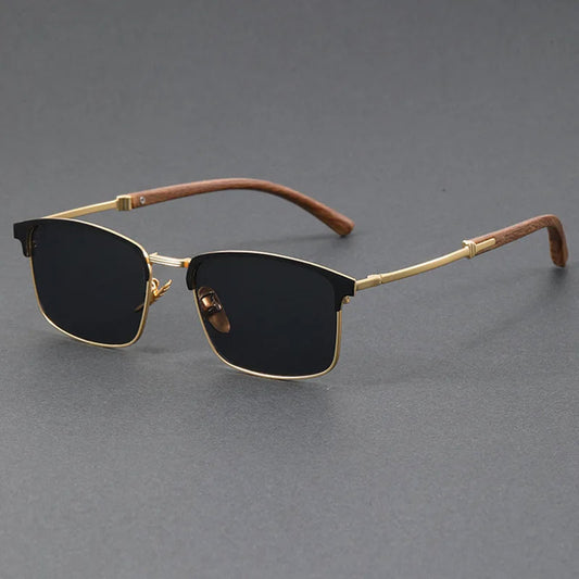 Meriones Polarized Browline Sunglasses