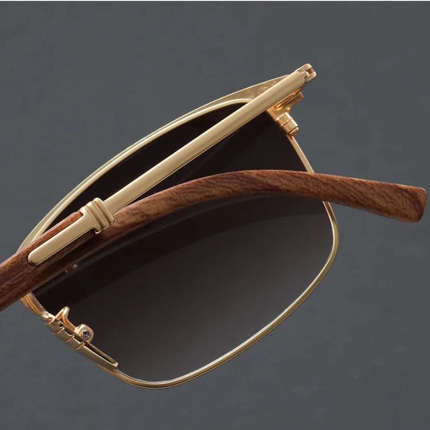 Meriones Polarized Browline Sunglasses
