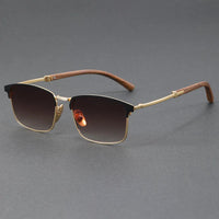 Meriones Polarized Browline Sunglasses