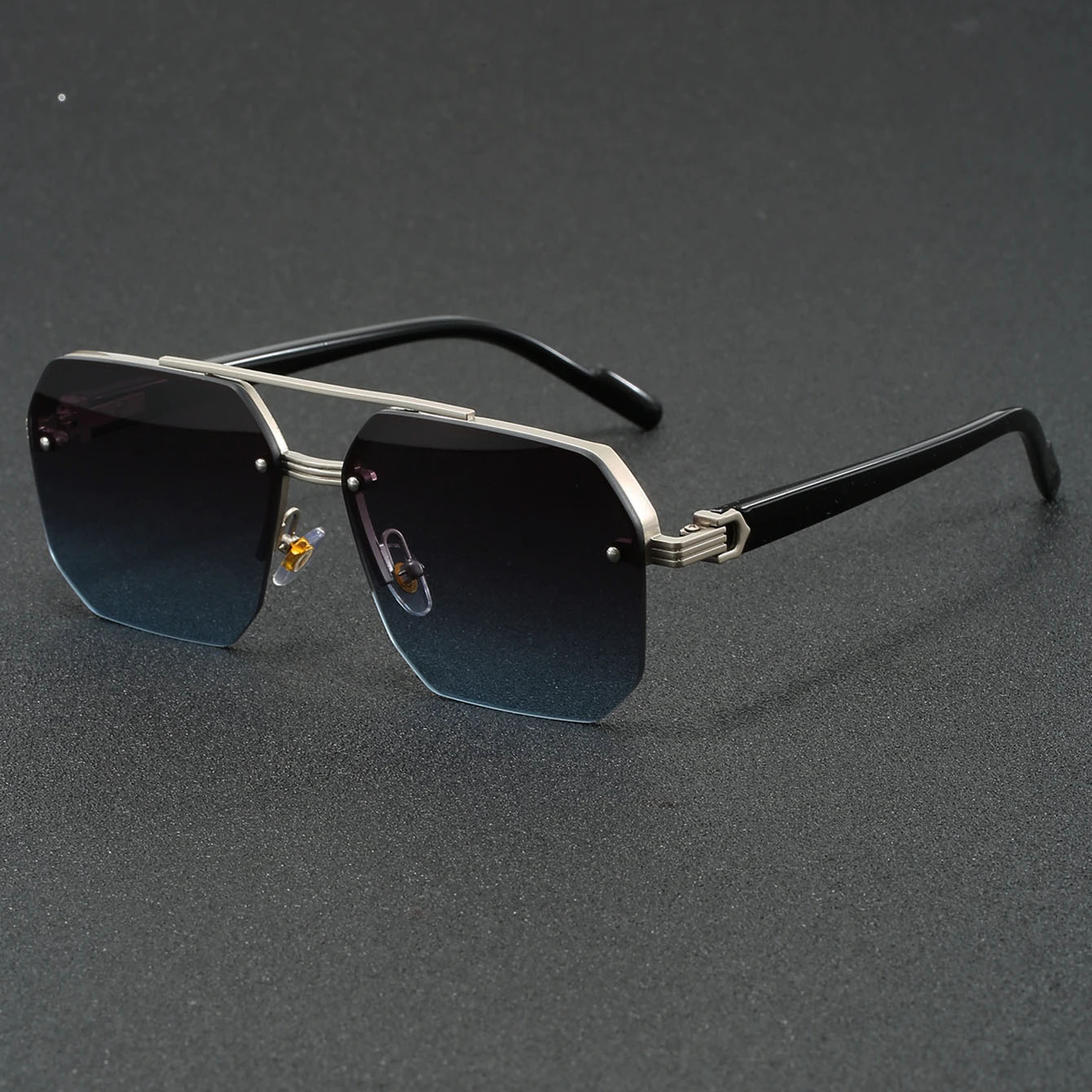 Hephaestus UV400 Rimless Sunglasses