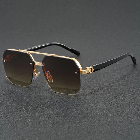 Hephaestus UV400 Rimless Sunglasses