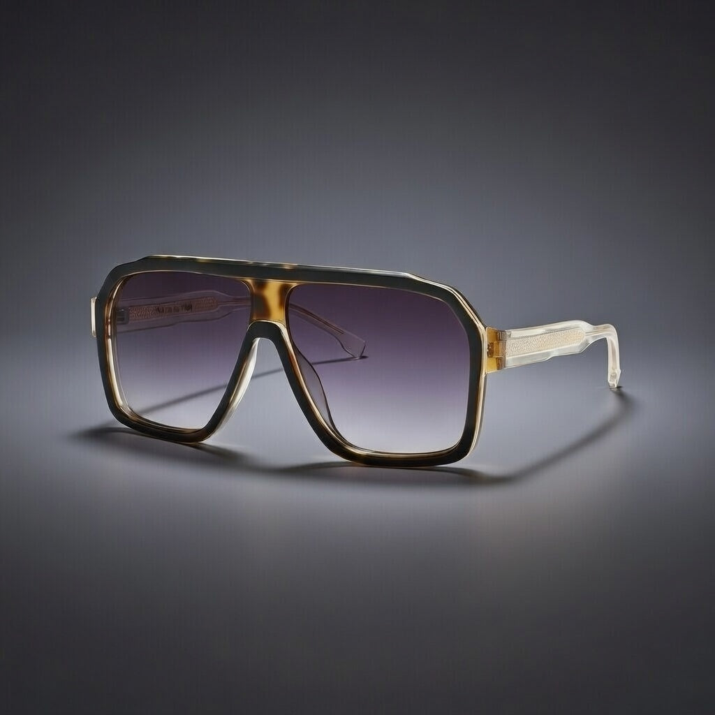 Julius UV400 Square Sunglasses