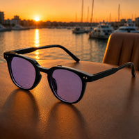 Rhadamanthus UV400 Round Sunglasses