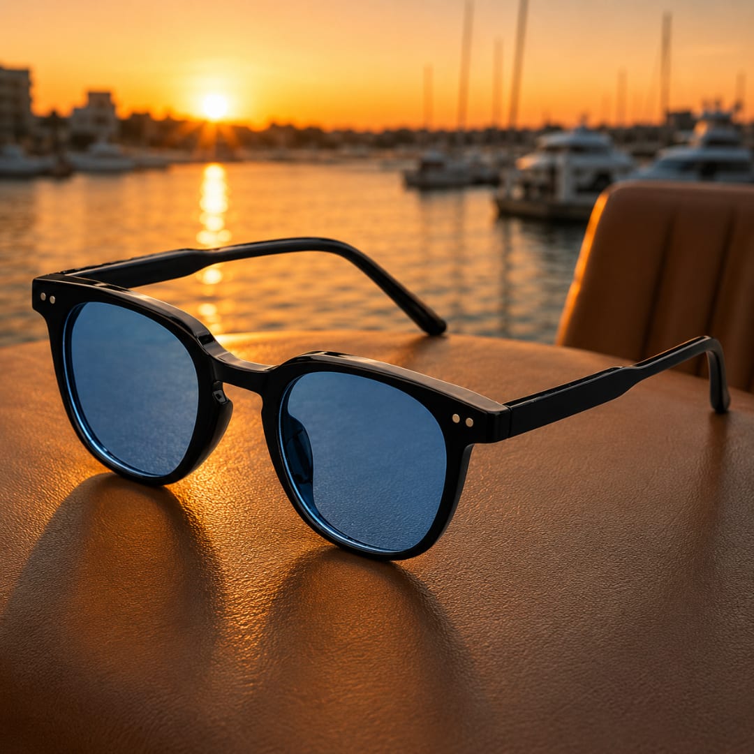 Rhadamanthus UV400 Round Sunglasses