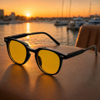 Rhadamanthus UV400 Round Sunglasses