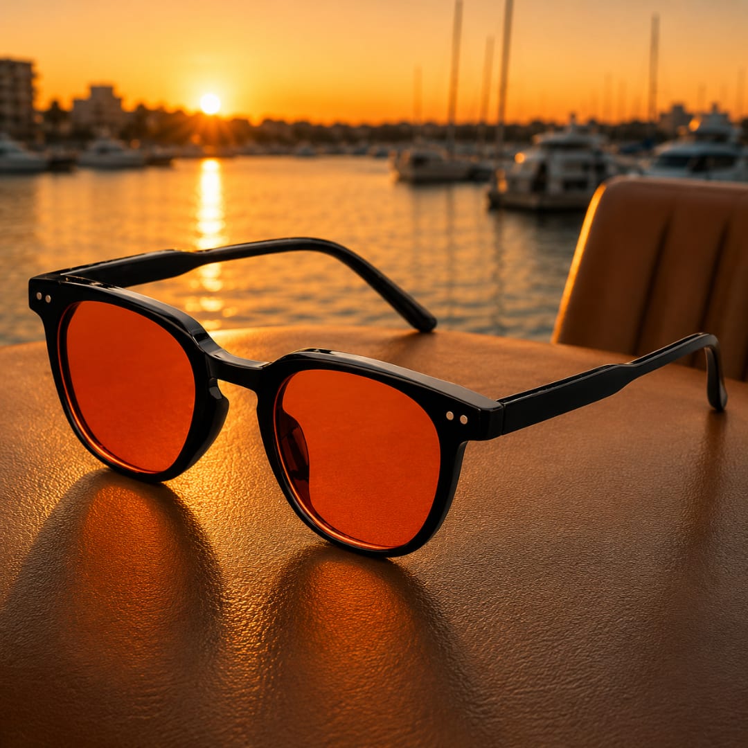 Rhadamanthus UV400 Round Sunglasses