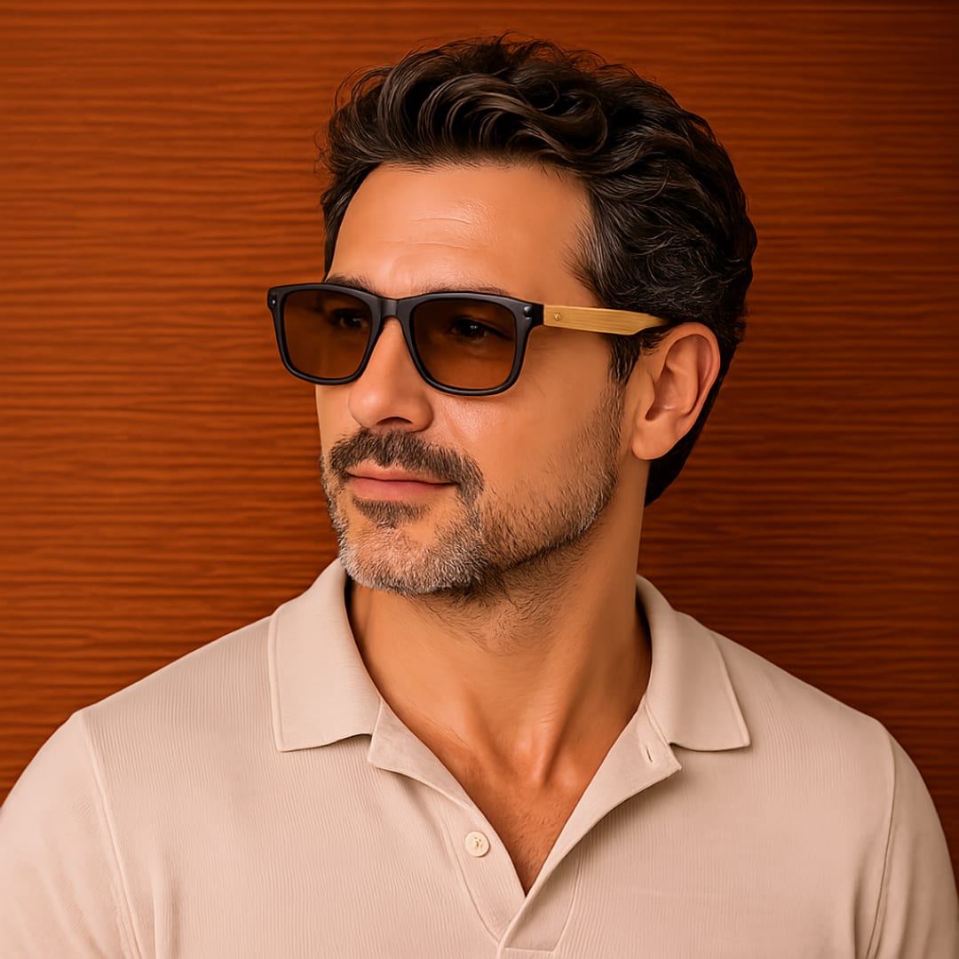 Eurypylus UV400 Square Sunglasses