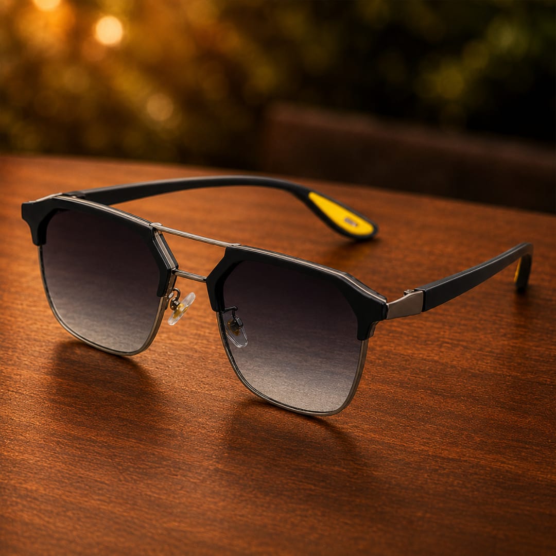 Asclepius UV400 Browline Sunglasses_3