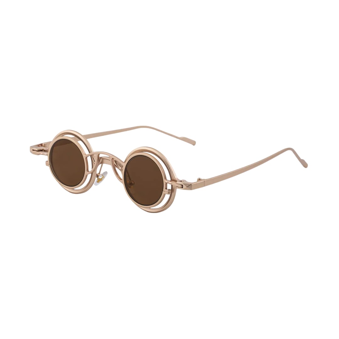 Gerasimos UV400 Round Sunglasses