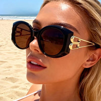 Athanasios UV400 Round Sunglasses