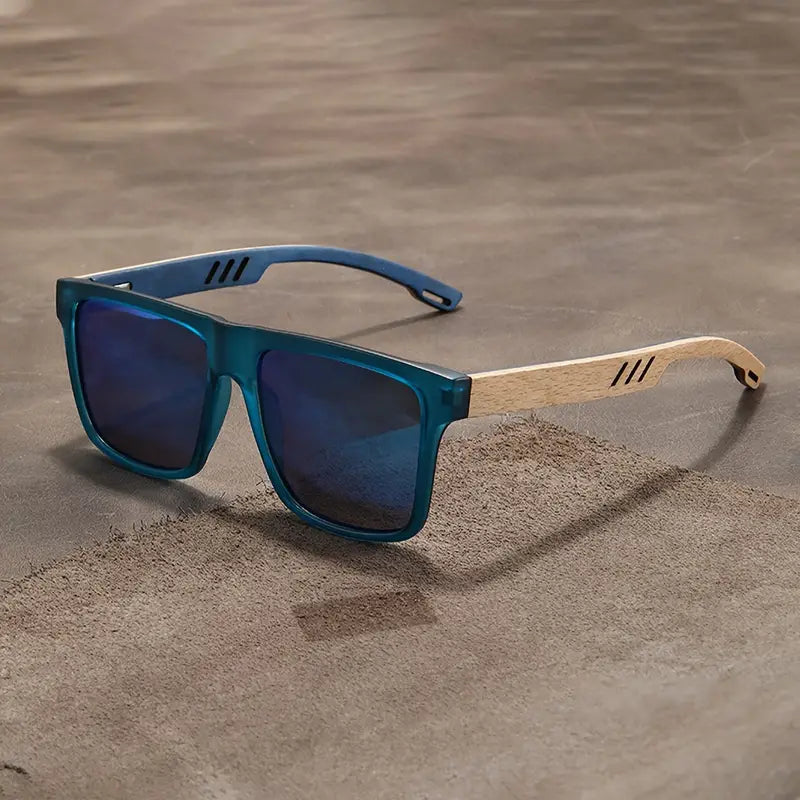 Lucius Polarized Round Sunglasses
