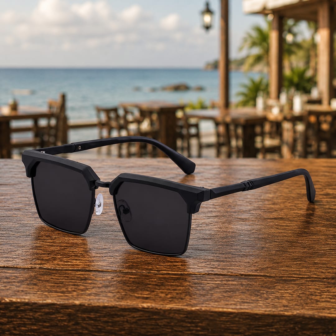 Admetus UV400 Square Sunglasses