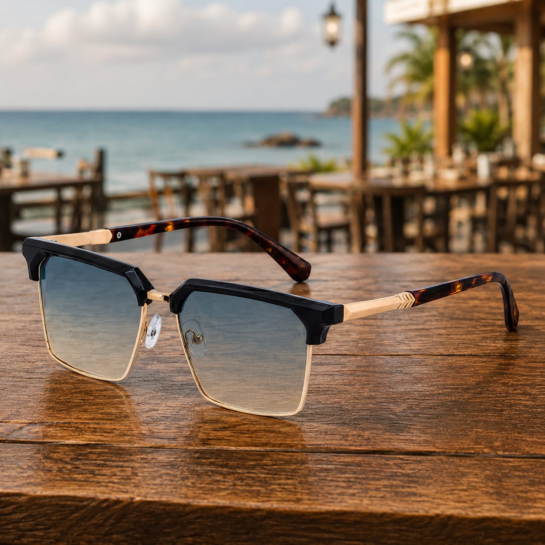 Admetus UV400 Square Sunglasses