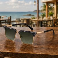 Admetus UV400 Square Sunglasses