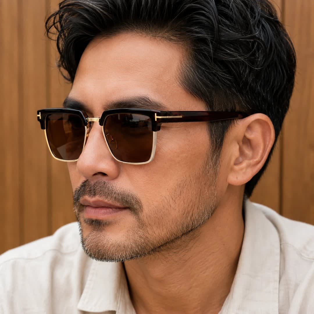 Menelaus UV400 Browline Sunglasses