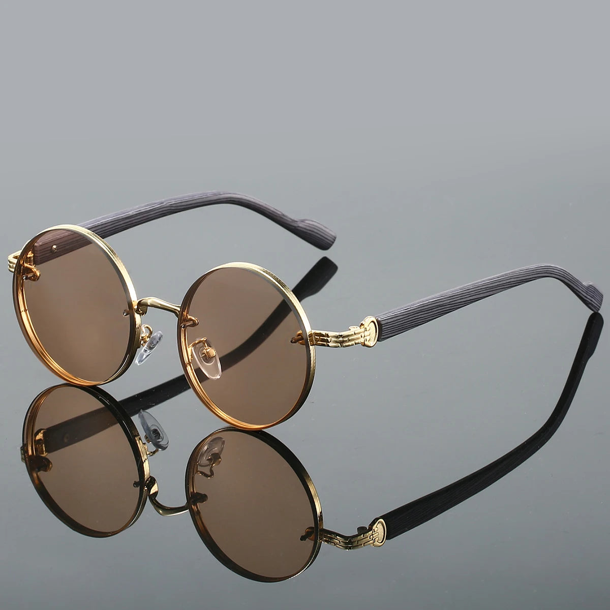 Amphion UV400 Round Sunglasses