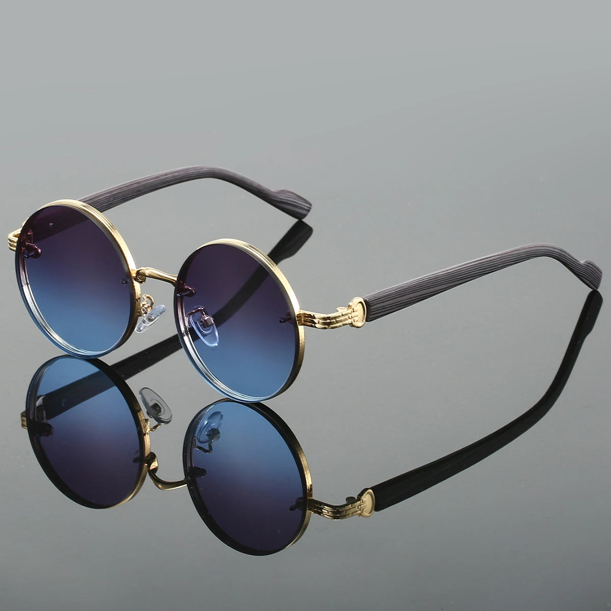Amphion UV400 Round Sunglasses