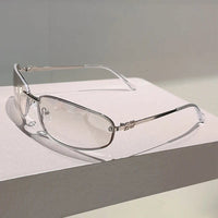 Stephanos UV400 Rimless Sunglasses