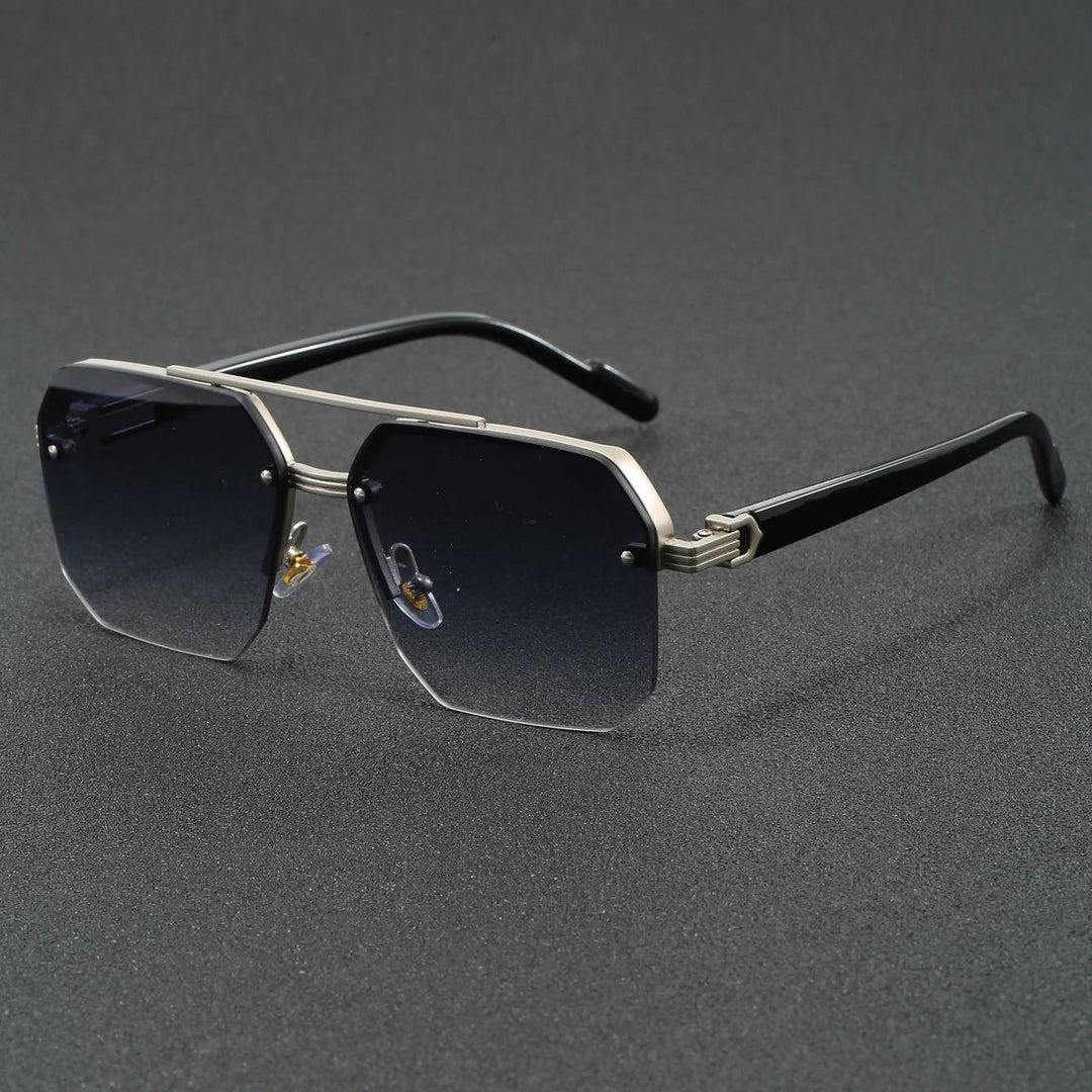 Hephaestus UV400 Rimless Sunglasses