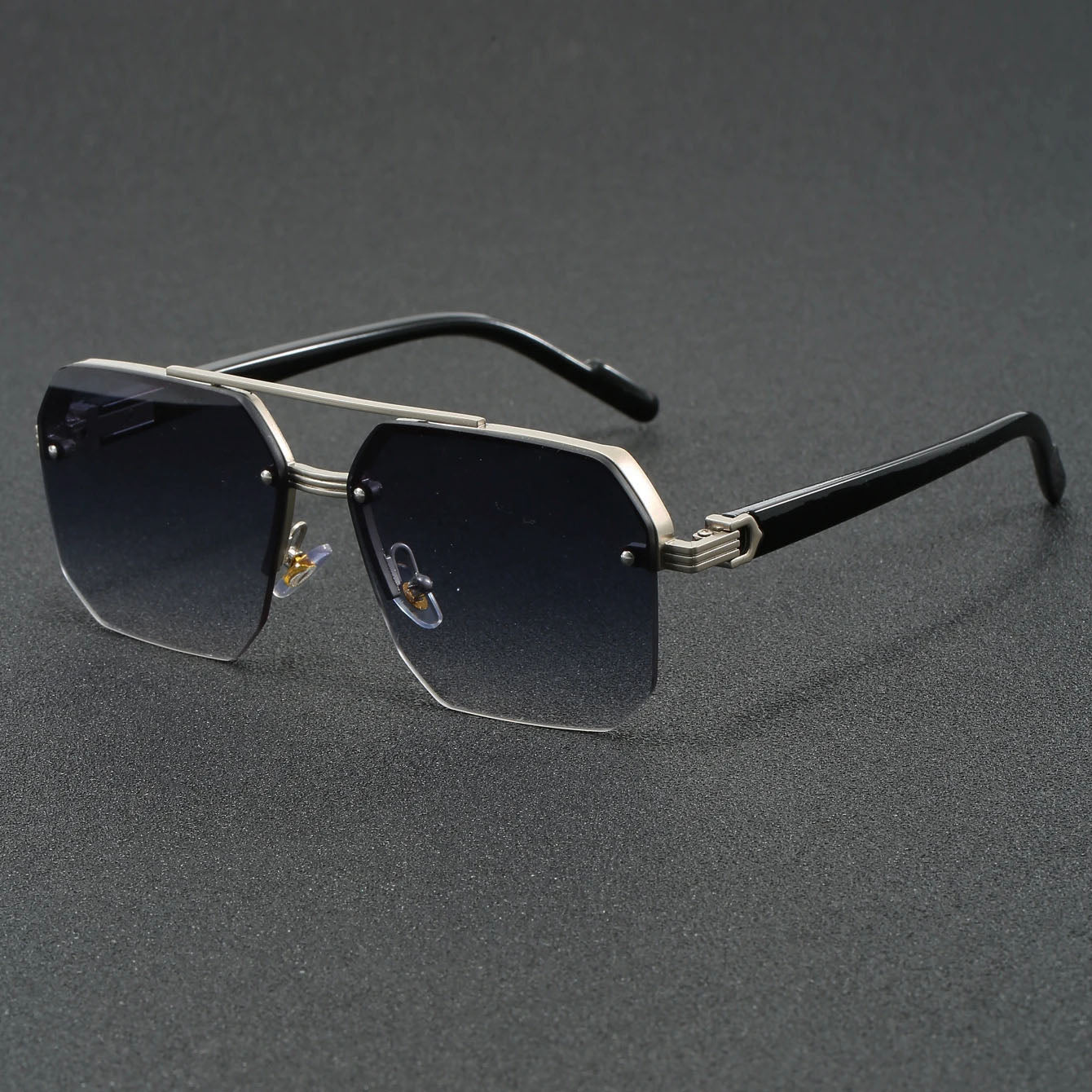 Hephaestus UV400 Rimless Sunglasses