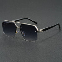 Hephaestus UV400 Rimless Sunglasses