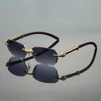 Damon UV400 Rimless Sunglasses