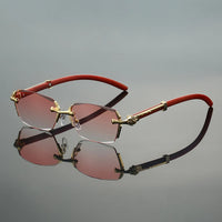 Damon UV400 Rimless Sunglasses