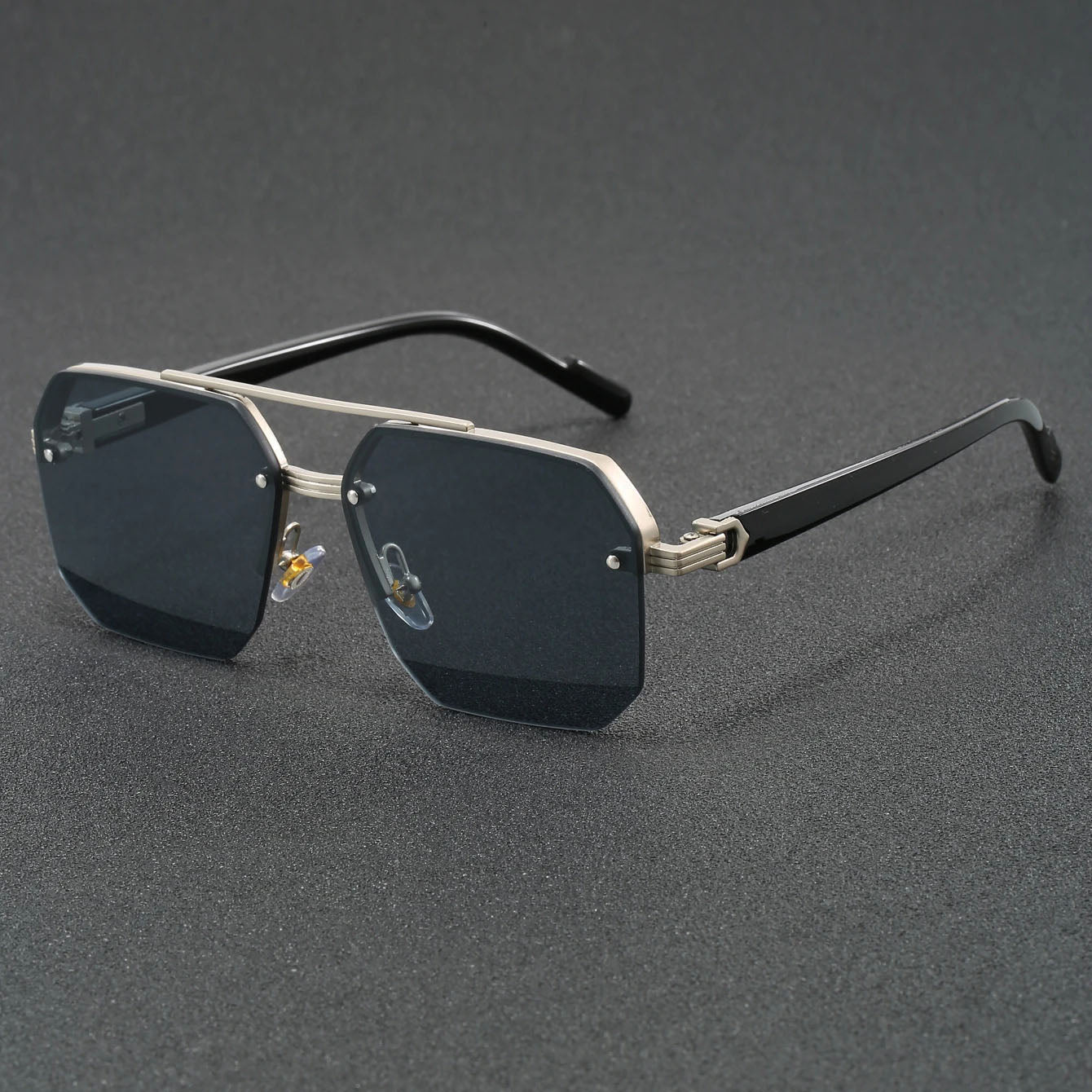 Hephaestus UV400 Rimless Sunglasses