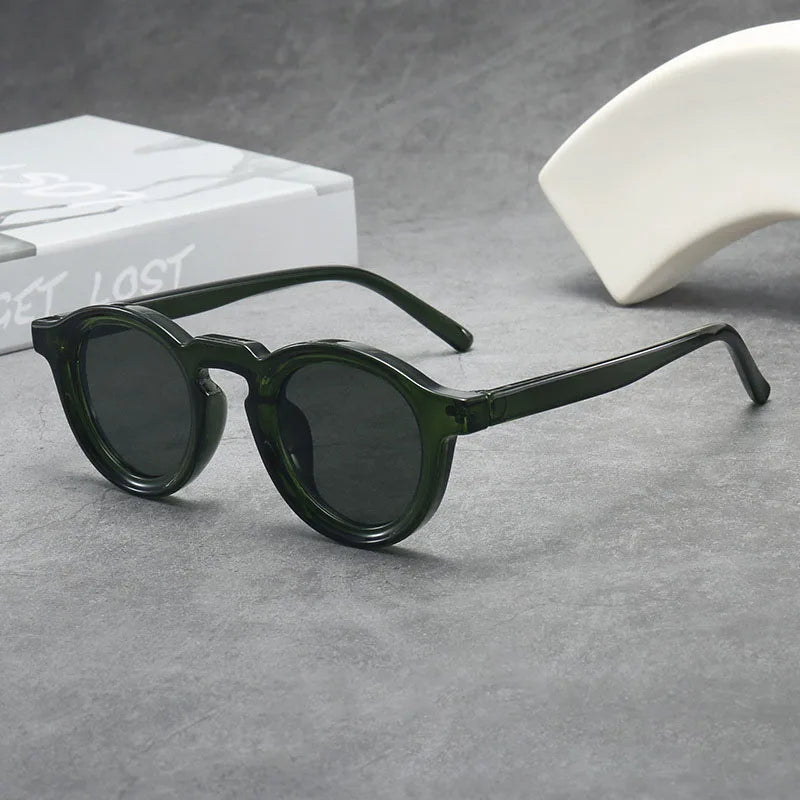 Eumaeus UV400 Round Sunglasses