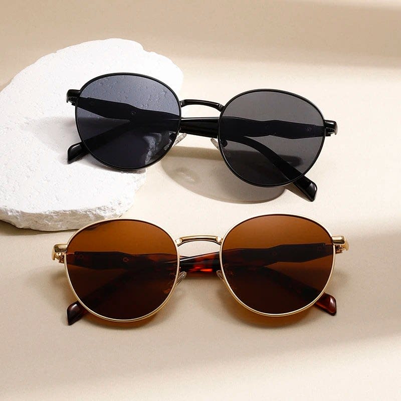 Georgios UV400 Round Sunglasses_5