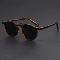 Plutarch UV400 Round Sunglasses