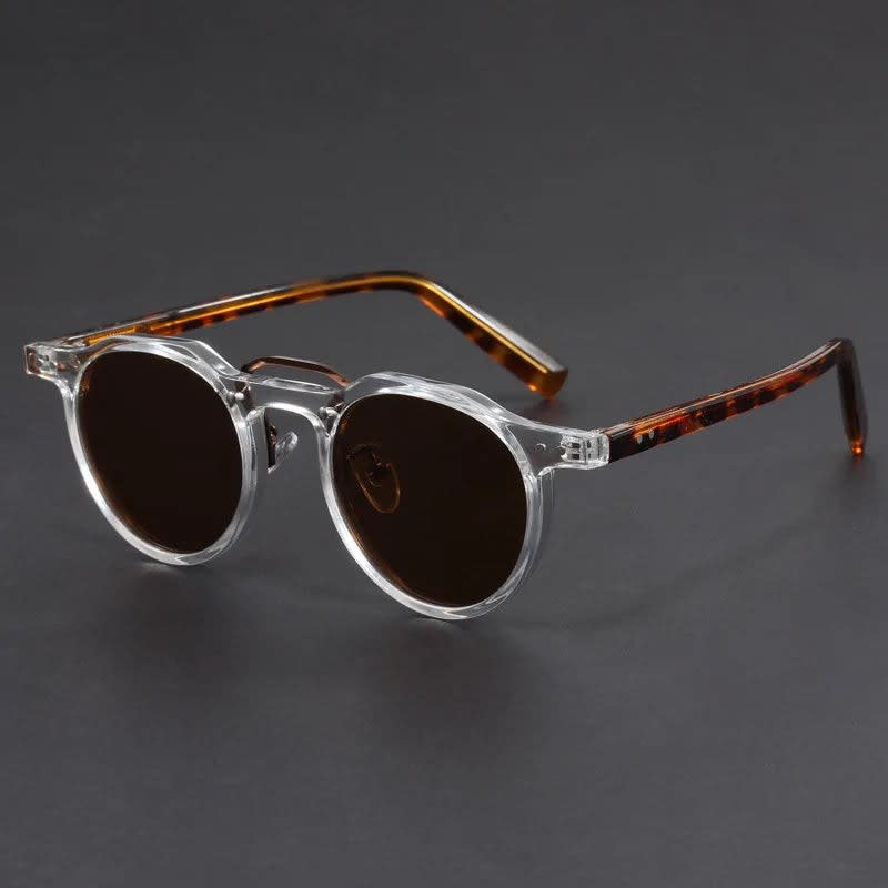 Plutarch UV400 Round Sunglasses_2