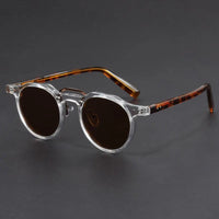 Plutarch UV400 Round Sunglasses
