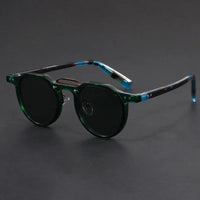 Plutarch UV400 Round Sunglasses