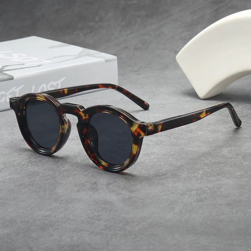 Eumaeus UV400 Round Sunglasses