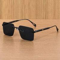 Minos UV400 Rimless Sunglasses